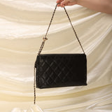 Chanel Caviar Clutch on Chain