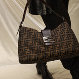Fendi Zucca Shoulder Bag