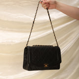 Chanel Lambskin Medium Diana