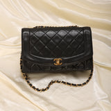 Chanel Lambskin Medium Diana