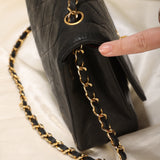 Chanel Lambskin Medium Diana