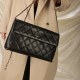 Chanel Caviar Clutch on Chain