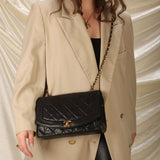 Chanel Lambskin Medium Diana