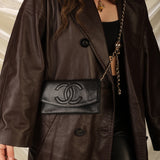 Chanel Caviar Timeless Wallet on Chain