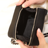 Chanel Satin Mini Box Bracelet Bag