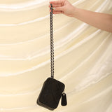 Chanel Satin Mini Box Bracelet Bag