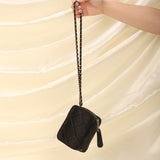 Chanel Satin Mini Box Bracelet Bag