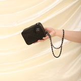 Chanel Satin Mini Box Bracelet Bag