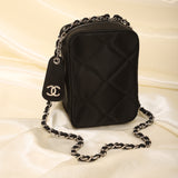 Chanel Satin Mini Box Bracelet Bag