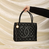 Chanel Caviar Medallion Tote