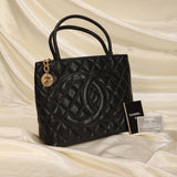 Chanel Caviar Medallion Tote