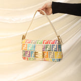 Extremely Rare Fendi Multicolor Baguette