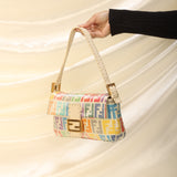 Extremely Rare Fendi Multicolor Baguette