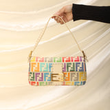 Extremely Rare Fendi Multicolor Baguette