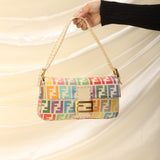 Extremely Rare Fendi Multicolor Baguette