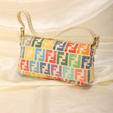 Extremely Rare Fendi Multicolor Baguette