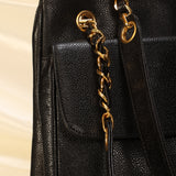 Chanel Caviar Double-Sided Tote