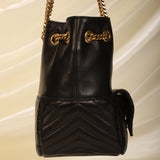 Saint Laurent Chain Mini Bucket Bag