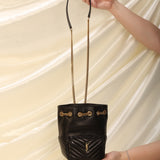 Saint Laurent Chain Mini Bucket Bag