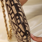 Extremely Rare Celine Triomphe Chain Pochette