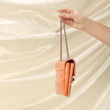 Chanel Patent Square Quilt Pochette
