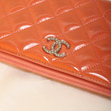 Chanel Patent Wallet on Chain