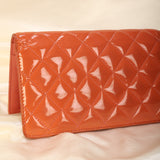 Chanel Patent Wallet on Chain