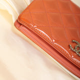 Chanel Patent Wallet on Chain
