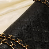 Chanel Caviar Medium Double Flap