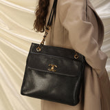 Chanel Caviar Double-Sided Tote