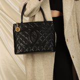 Chanel Caviar Medallion Tote