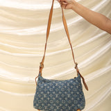 Louis Vuitton Denim Shoulder Bag