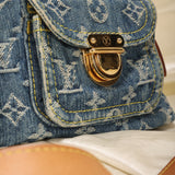 Louis Vuitton Denim Shoulder Bag
