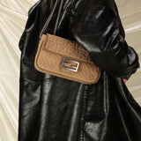 Fendi Zucca Flap Bag