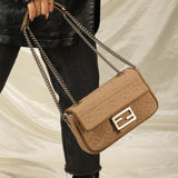 Fendi Zucca Flap Bag