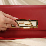 Fendi 2015 Calfskin Shoulder Bag