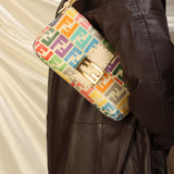 Extremely Rare Fendi Multicolor Baguette