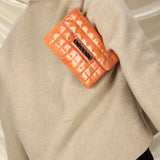 Chanel Patent Square Quilt Pochette