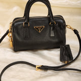 Prada Saffiano Mini Bowler Crossbody