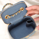 Chanel Denim Mini Vanity Bag