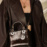 Dior Patent Mini Lady Dior