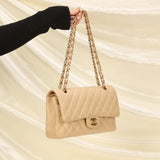 Rare Chanel Medium Caviar Double Flap