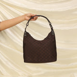Gucci Nylon Monogram Hobo