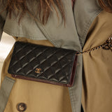 Chanel Caviar Wallet on Chain