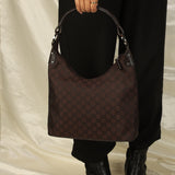 Gucci Nylon Monogram Hobo