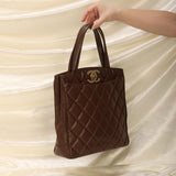 Chanel Caviar XL Logo Tote