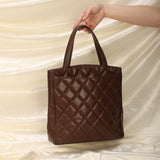Chanel Caviar XL Logo Tote