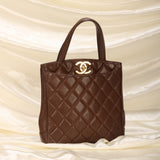 Chanel Caviar XL Logo Tote