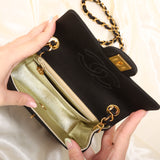 Extremely Rare Chanel Satin Mini Half Flap