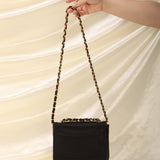Extremely Rare Chanel Satin Mini Half Flap